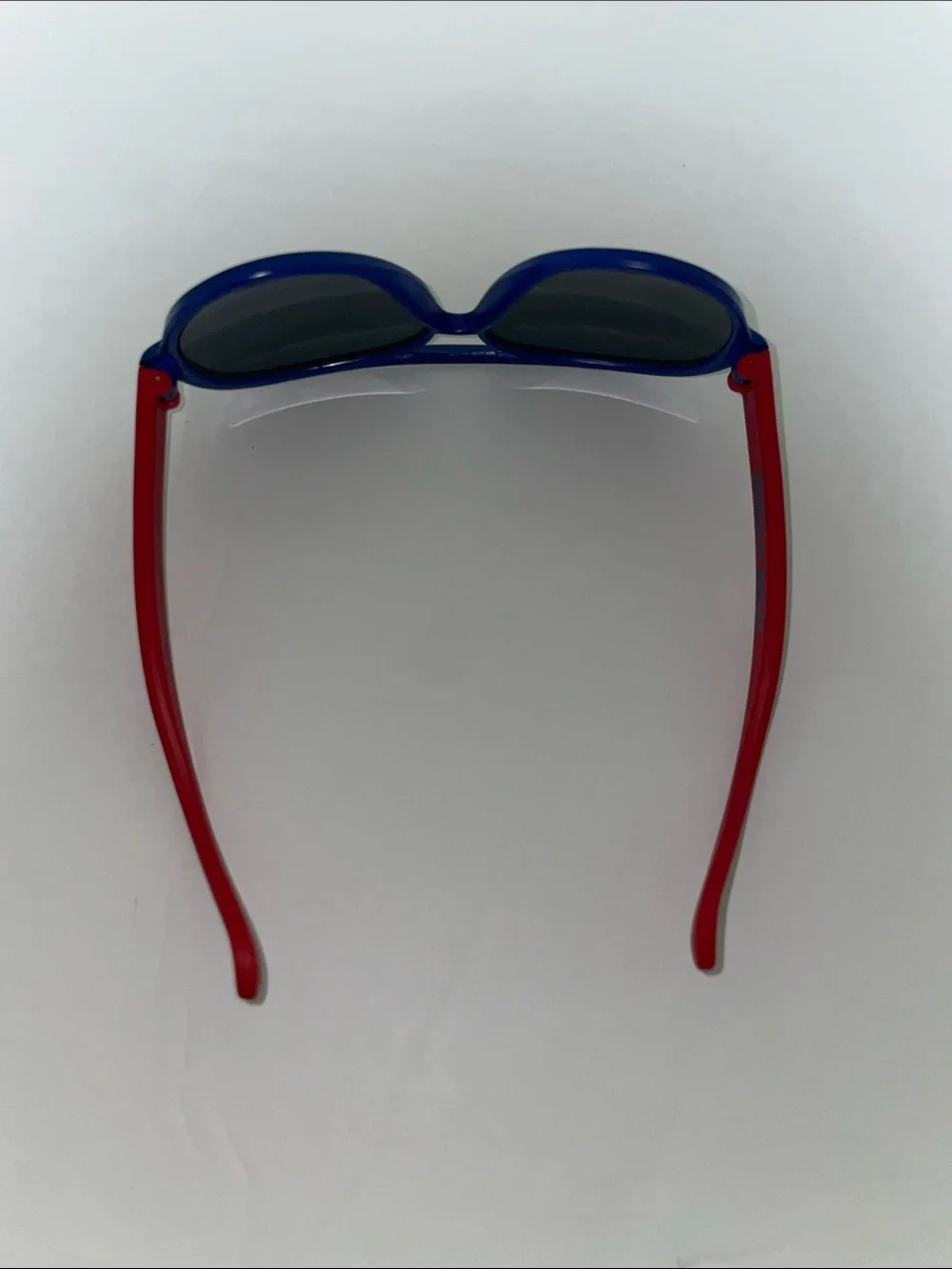 Carter's Blue Frame Kids Aviator Sunglasses with Red Temples
